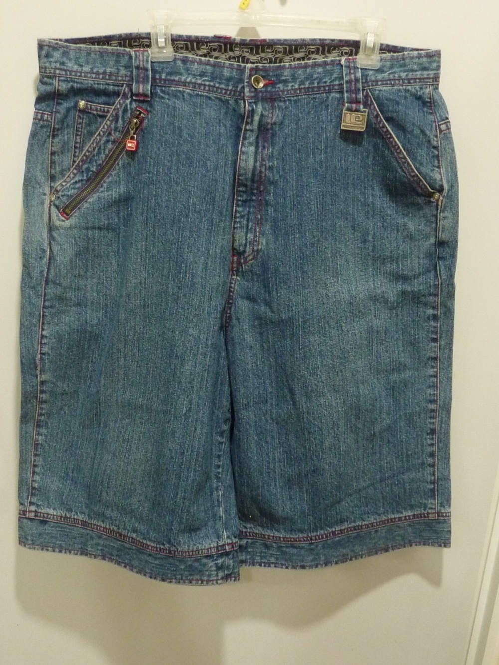 Vintage Y2K Nike Carpenter Denim Jean Shorts Jorts Baggy Limited Edition SIZE 38